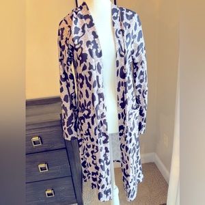 Leapord Cardigan (long)